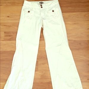 Gap White Wide Leg Pants