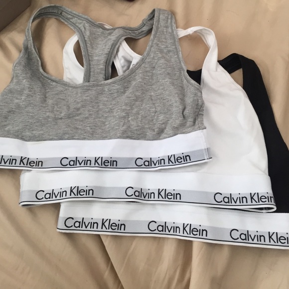 3 Calvin Klein sport bras