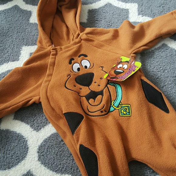 NWT Baby Scooby-Doo Zip-up Outfit
