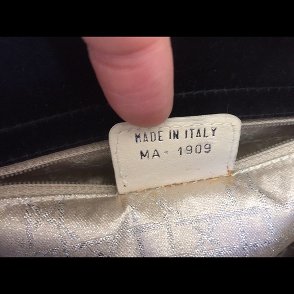 Mini "Lady Dior" black satin handbag - Picture 3 of 4