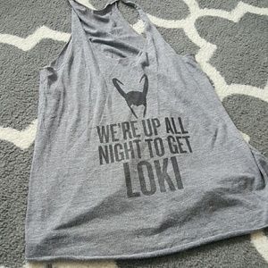 "We're up all night to get Loki" Workout Tank