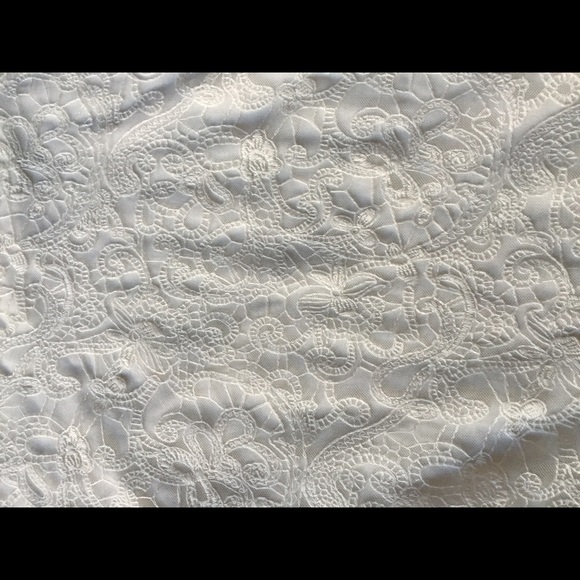 Mossimo White Lace Top - Picture 2 of 4