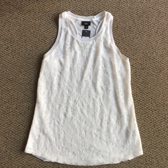 Mossimo White Lace Top - Picture 4 of 4