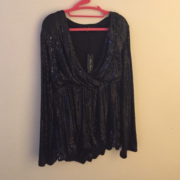 Sequin romper