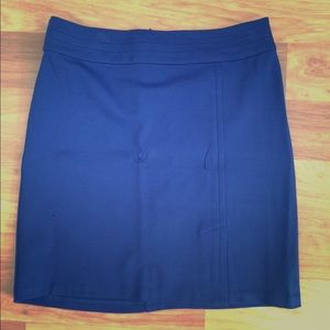 Royal blue pencil skirt