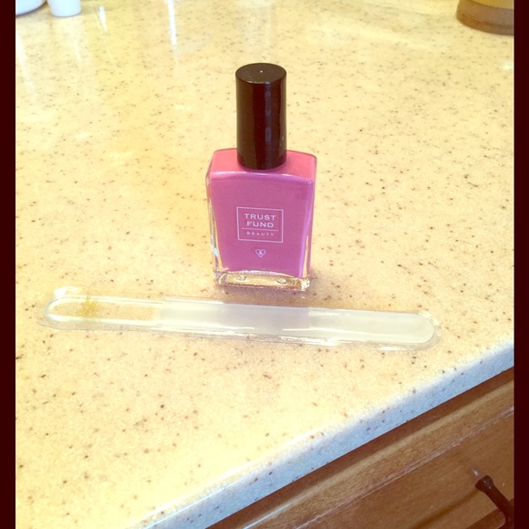 Nail Polish and Nail File Bundle
