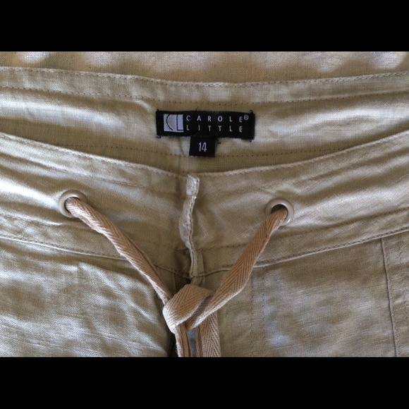 Carole little linen pants