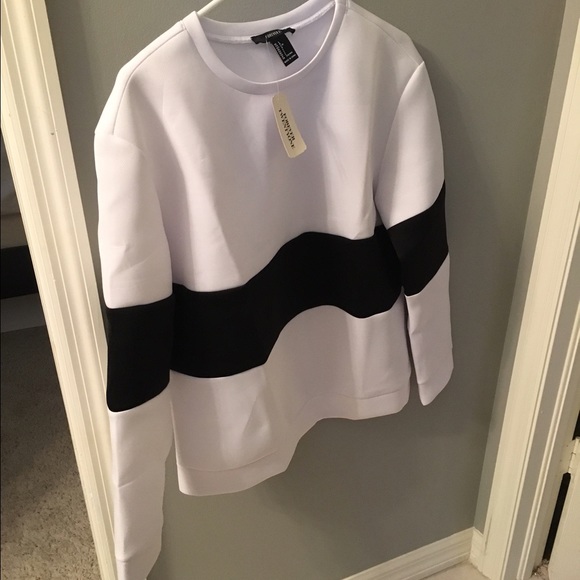 Forever 21 mesh sweater