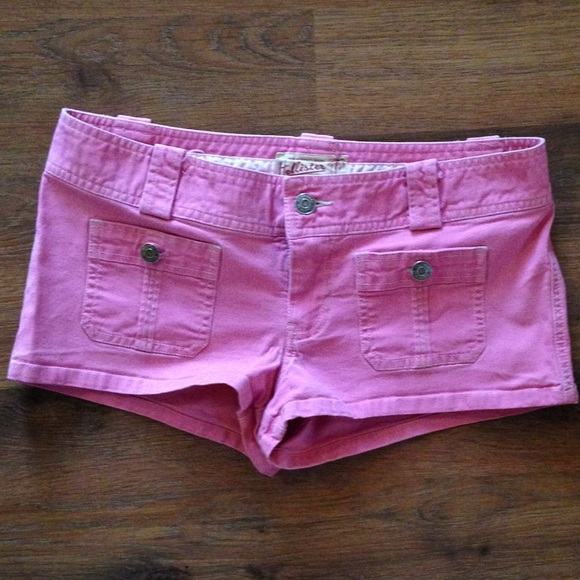 Hollister pink shorts