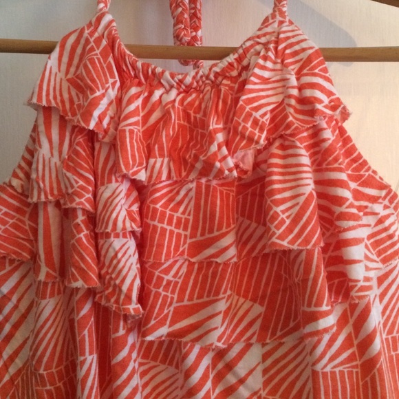Banana Republic braided halter top.