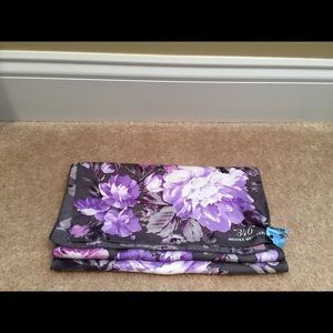 Silk purple Brooks brothers dress scarf