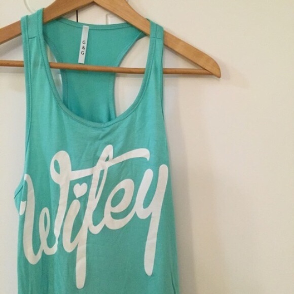Tops - Mint Wifey Top