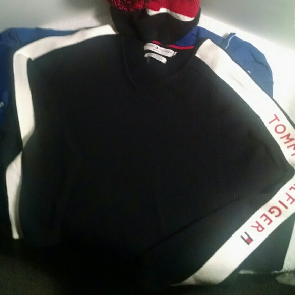 Men 3x Tommy Hilfiger Rare Vintage 3d Words In Arm