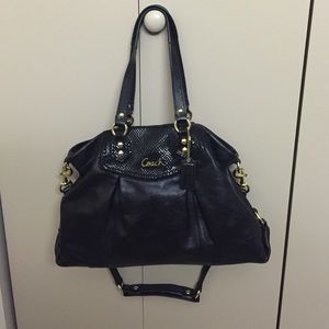 Black Coach cross body/ shoulder bag