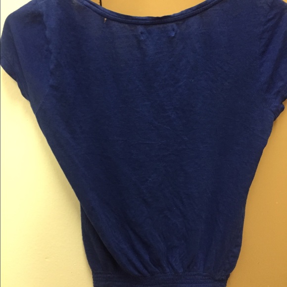 Blue American Eagle Blouse - Picture 3 of 4