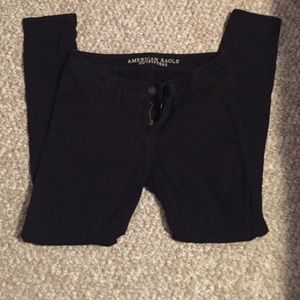Black American Eagle Jeggings 🎈