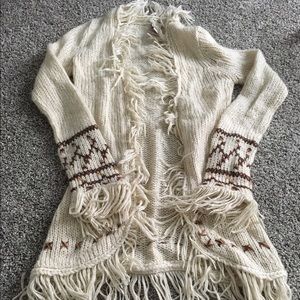 Free people long sweater