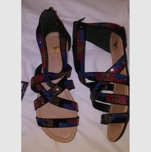 Shiekh - Rhinestone Bling Sandals