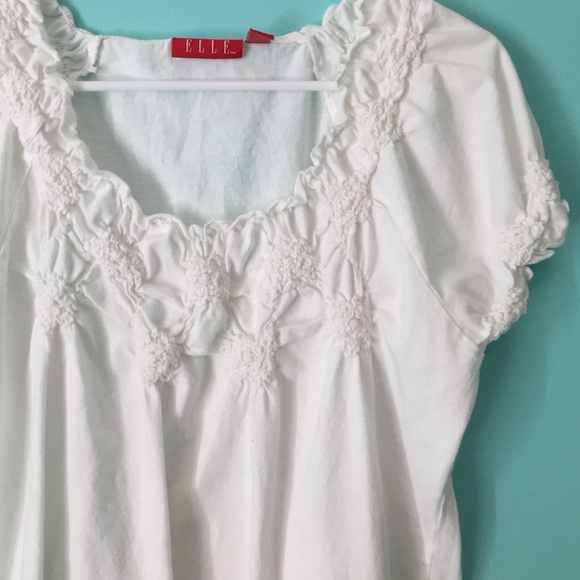 white top