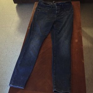 Cute high rise skinny jeans