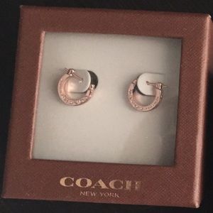 Coach earrings