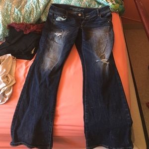 Bootleg American Eagle jeans
