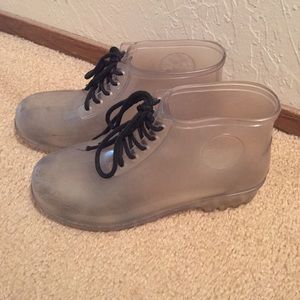 CLEAR booties