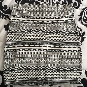Printed skirt