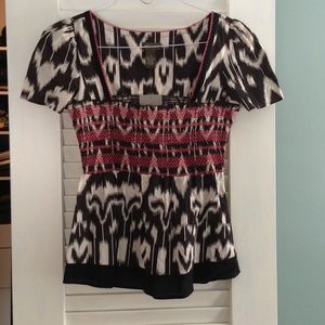 Anthropologie ikat top