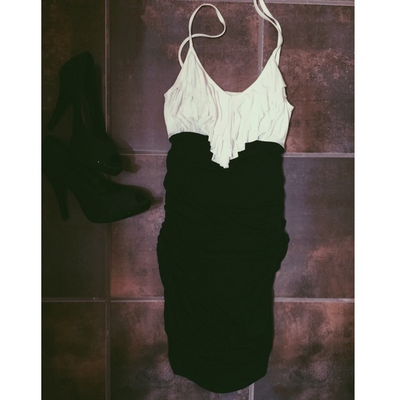 Cute little black and white dress