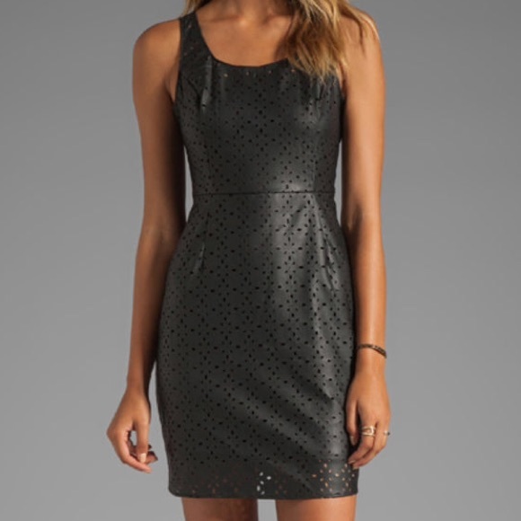 BB Dakota Vegan Leather Dress