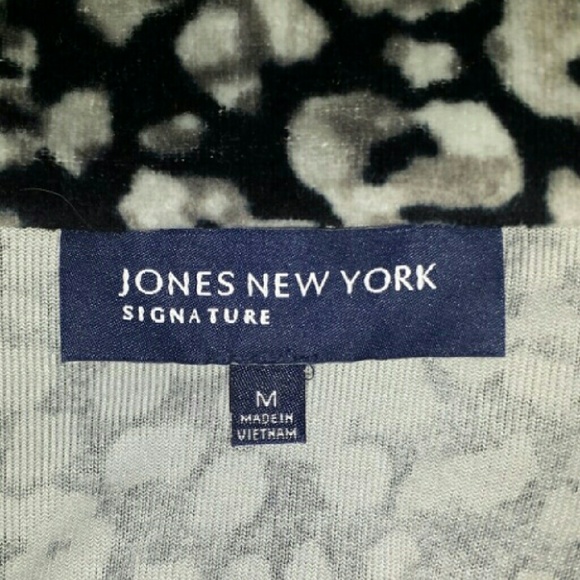 B&W Blazer by Jones New York Signature Collection - Picture 4 of 4