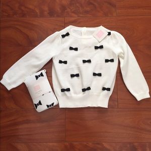 Janie and Jack Toddler Sweater and Tights