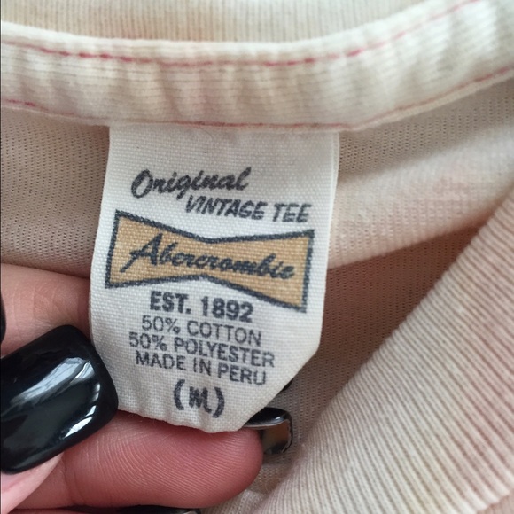 Abercrombie "Original Vintage Tee" - Picture 3 of 4
