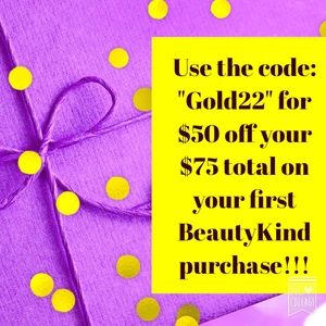 $50 off your first BeautyKind purchase of $75!