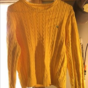 Yellow Ralph Lauren sweater