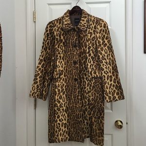 Leopard Print Coat-ANONYMOUS by John Carlisle