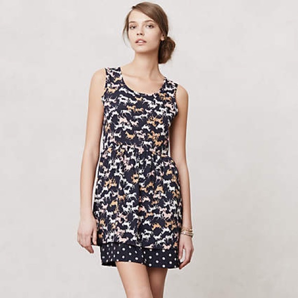 Anthropologie Petaluma Peep Hem Dress by Porridge