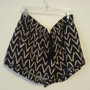 Loft zig zag shorts