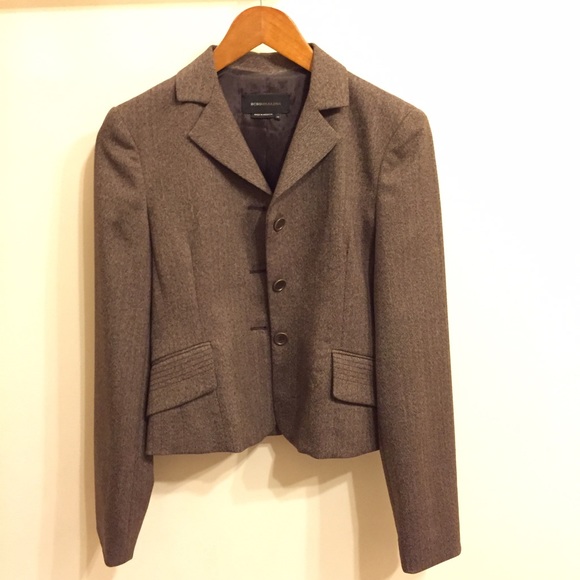 BCBG MAxazria brown blazer in XS