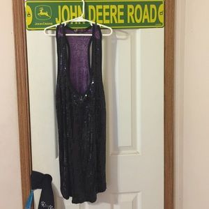 Rock N Roll Cowgirl Sequin Tank Top