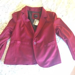 New with tags! Cranberry blazer