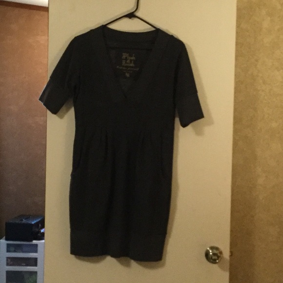 Dark navy sweater tunic