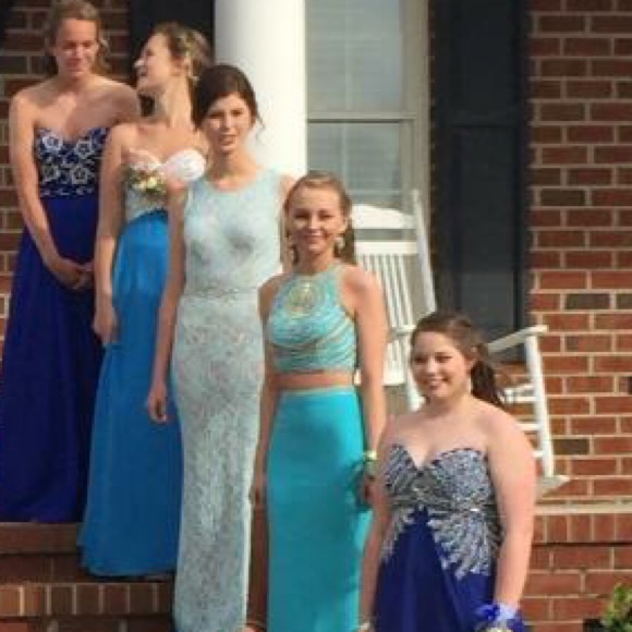 Sherri Hill Two Piece Prom Dress !!65% OFF PRICE!! - Picture 2 of 4