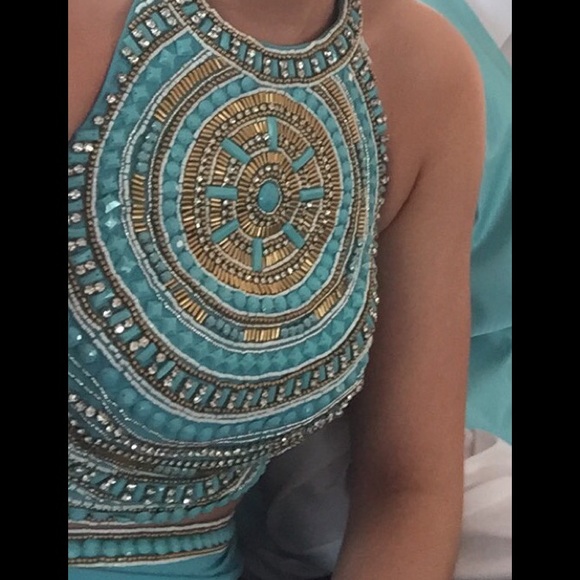 Sherri Hill Two Piece Prom Dress !!65% OFF PRICE!! - Picture 4 of 4