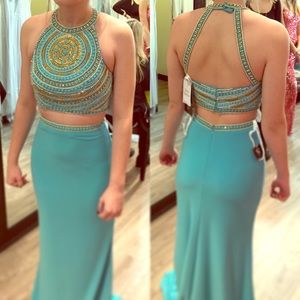 Sherri Hill Two Piece Prom Dress !!65% OFF PRICE!!