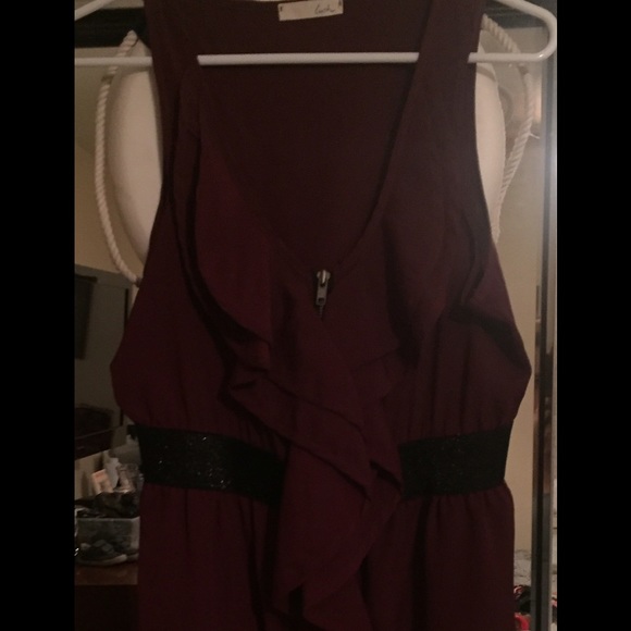 Medium Burgandy Dress - Picture 1 of 3