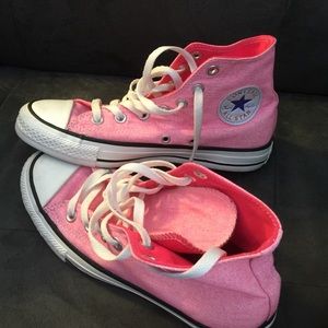 Converse Pink High Tops!