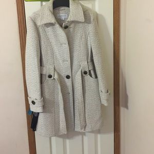 Liz Claiborne Tweed Coat with Hood