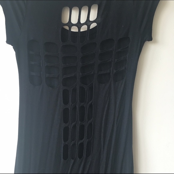 Cross Cut Out Dress - Picture 2 of 3